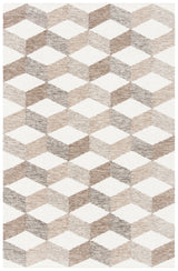 Safavieh Kilim 4'-0" x 6'-0" Rug in Ivory / Brown