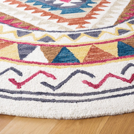 Safavieh Aspen 7'-0" x 7'-0" Rug in Rust / Ivory