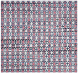 Safavieh Montauk 6'-0" x 6'-0" Rug in Coral / Multi