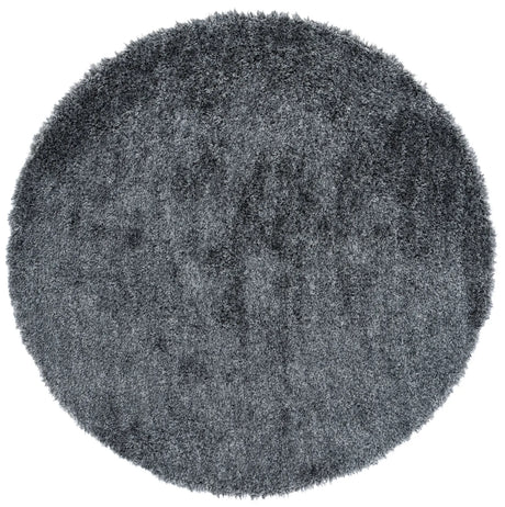 Safavieh Shag 7'-0" x 7'-0" Rug in Dark Grey