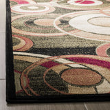 Safavieh Lyndhurst 4'-0" x 6'-0" Rug in Black / Multi