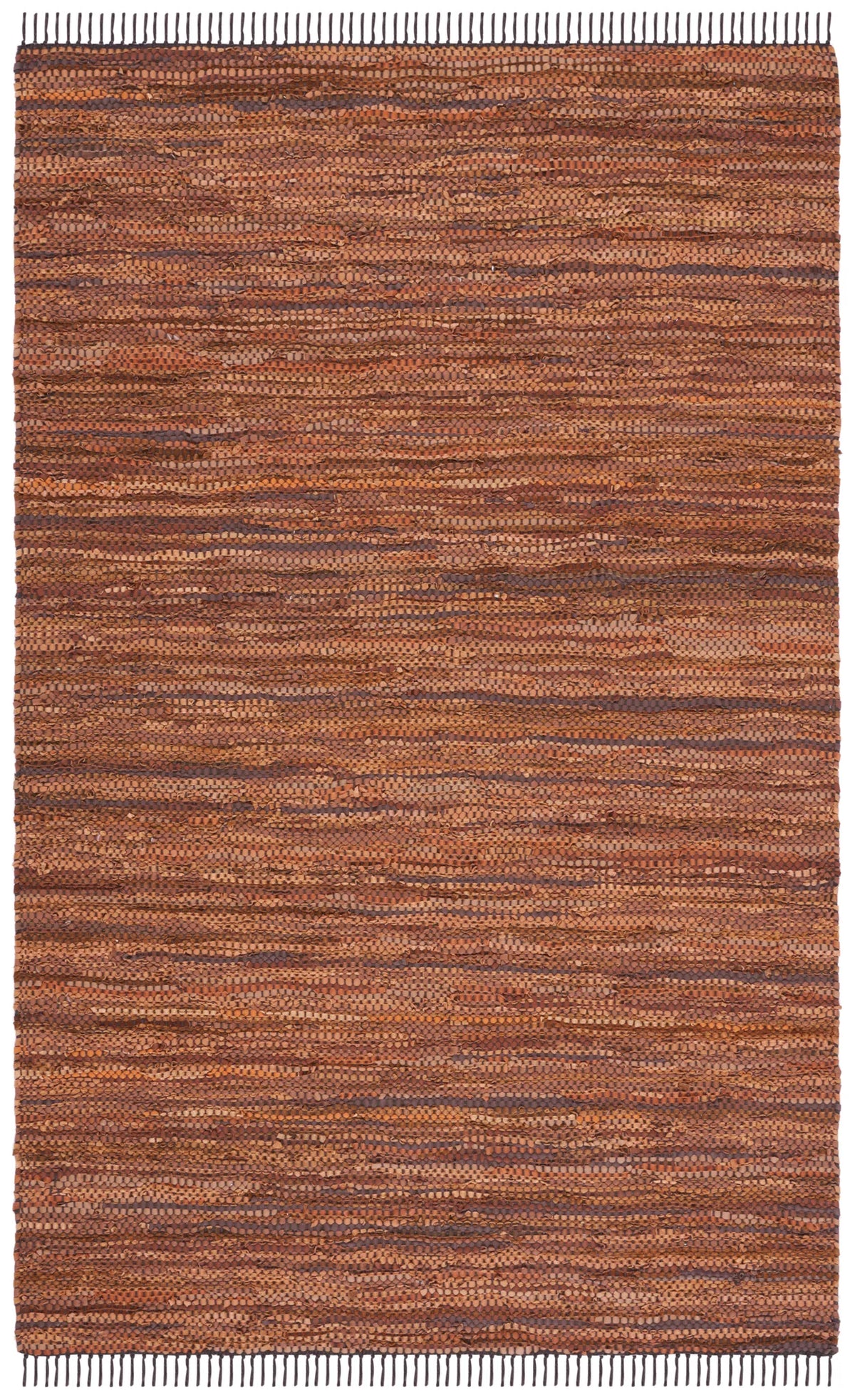 Safavieh Vintage Leather 4'-0" x 6'-0" Rug in Light Brown