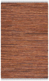 Safavieh Vintage Leather 4'-0" x 6'-0" Rug in Light Brown