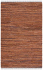 Safavieh Vintage Leather 4'-0" x 6'-0" Rug in Light Brown