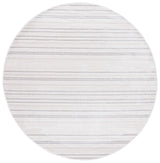 Safavieh Whisper 6'-7" x 6'-7" Rug in Light Grey / Ivory