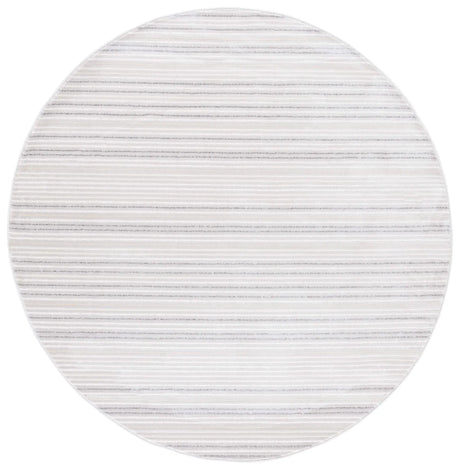 Safavieh Whisper 6'-7" x 6'-7" Rug in Light Grey / Ivory