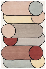 Safavieh Fifth Avenue 3'-0" x 5'-0" Rug in Ivory / Multi