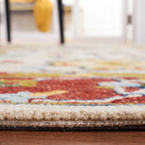 Safavieh Micro-Loop 4'-0" x 6'-0" Rug in Beige / Rust