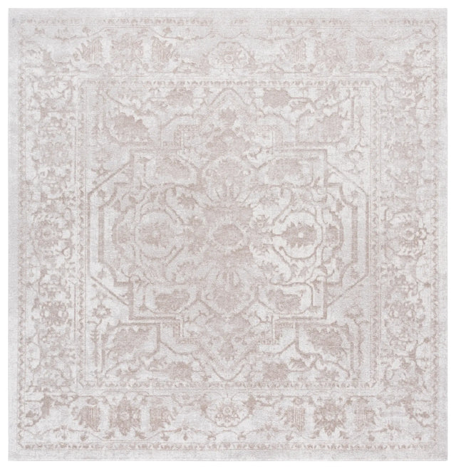 Safavieh Reflection 6'-7" x 6'-7" Rug in Creme / Ivory