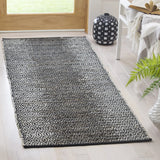 Safavieh Vintage Leather 2'-3" x 6'-0" Rug in Light Grey / Grey