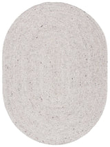 Safavieh Braided 5'-0" x 7'-0" Rug in Light Grey