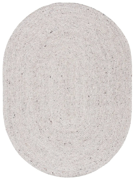 Safavieh Braided 5'-0" x 7'-0" Rug in Light Grey