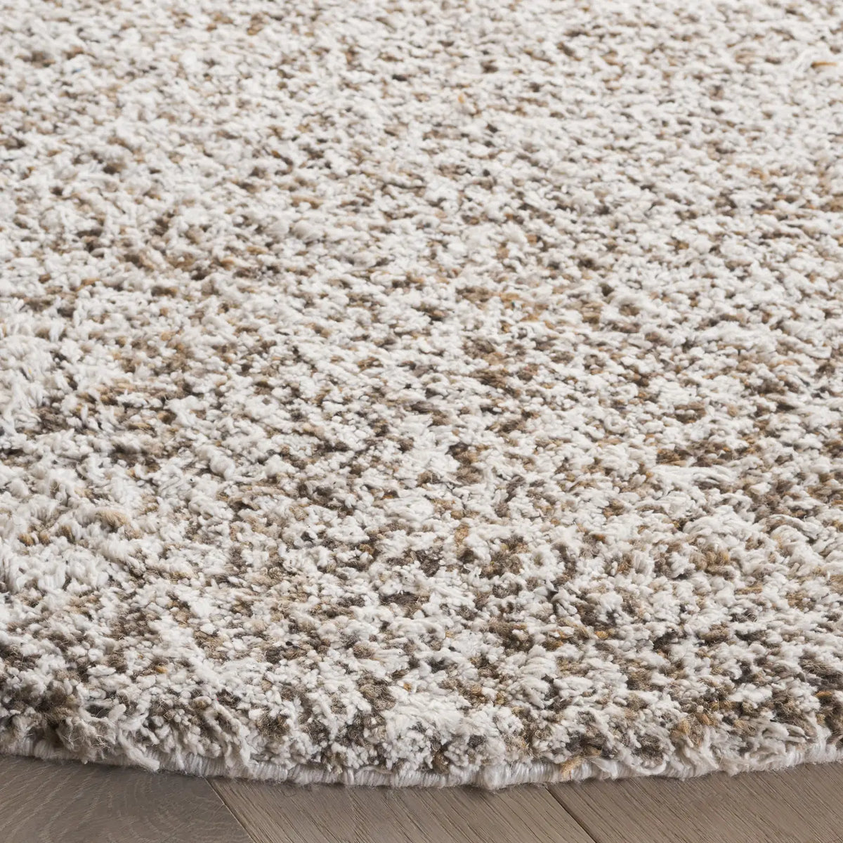 Safavieh Berber 6'-0" x 6'-0" Rug in Ivory / Brown