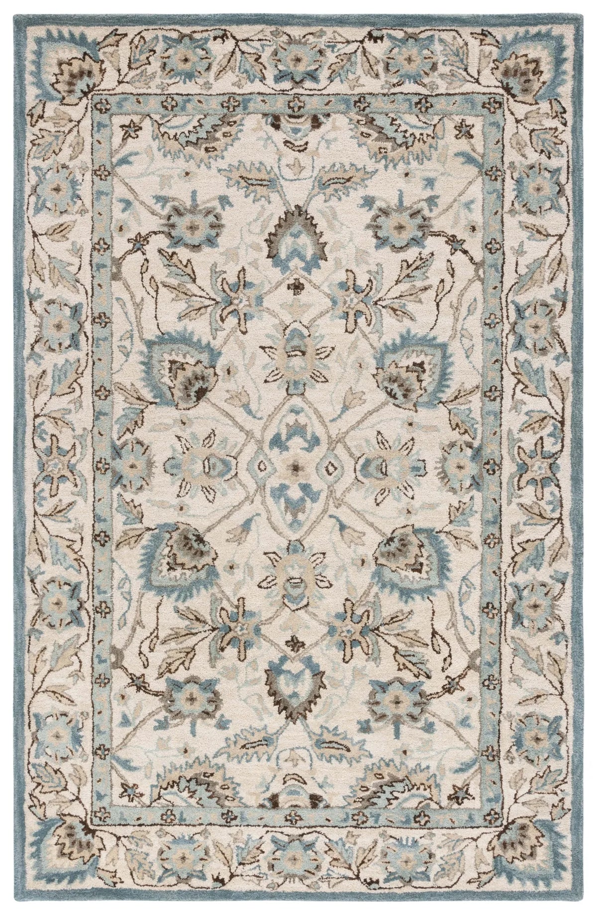 Safavieh Antiquity 4'-0" x 6'-0" Rug in Peacock / Blue