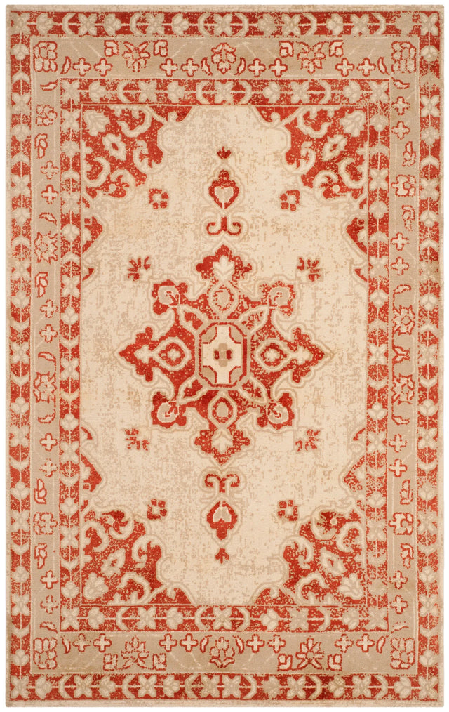 Safavieh Sahara 4'-0" x 6'-0" Rug in Coral