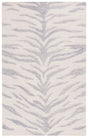Safavieh Ebony 4'-0" x 6'-0" Rug in Grey / Ivory