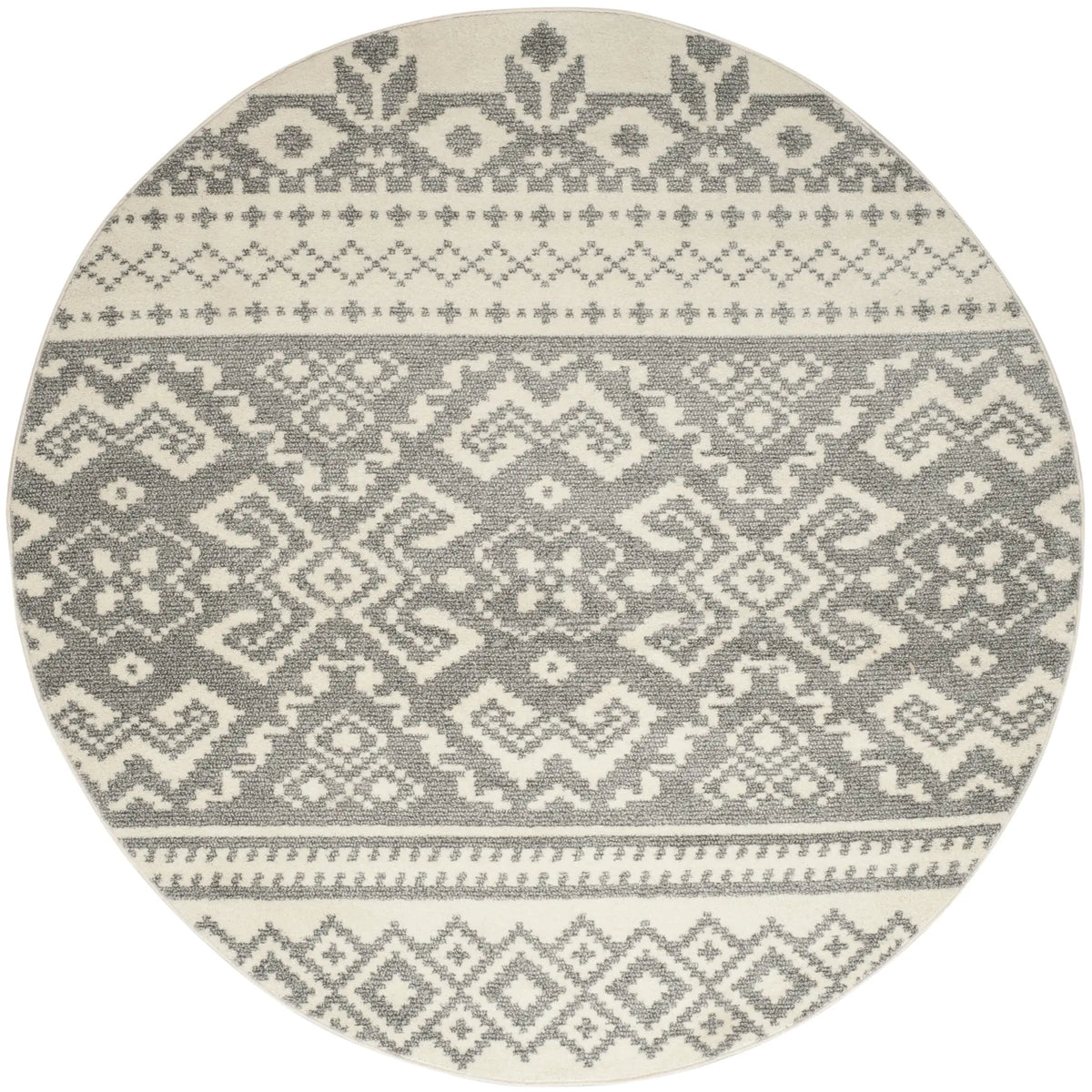 Safavieh Adirondack 10'-0" x 10'-0" Rug in Ivory / Silver