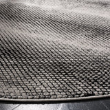 Safavieh Lurex 100 5'-0" x 5'-0" Rug in Black / Ivory