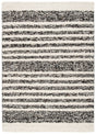Safavieh Natura 4'-0" x 6'-0" Rug in Black / Ivory