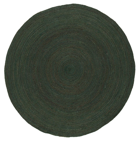 Safavieh Natural Fiber 5'-0" x 5'-0" Rug in Dark Green