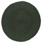 Safavieh Natural Fiber 5'-0" x 5'-0" Rug in Dark Green
