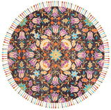 Safavieh Aspen 7'-0" x 7'-0" Rug in Black / Purple