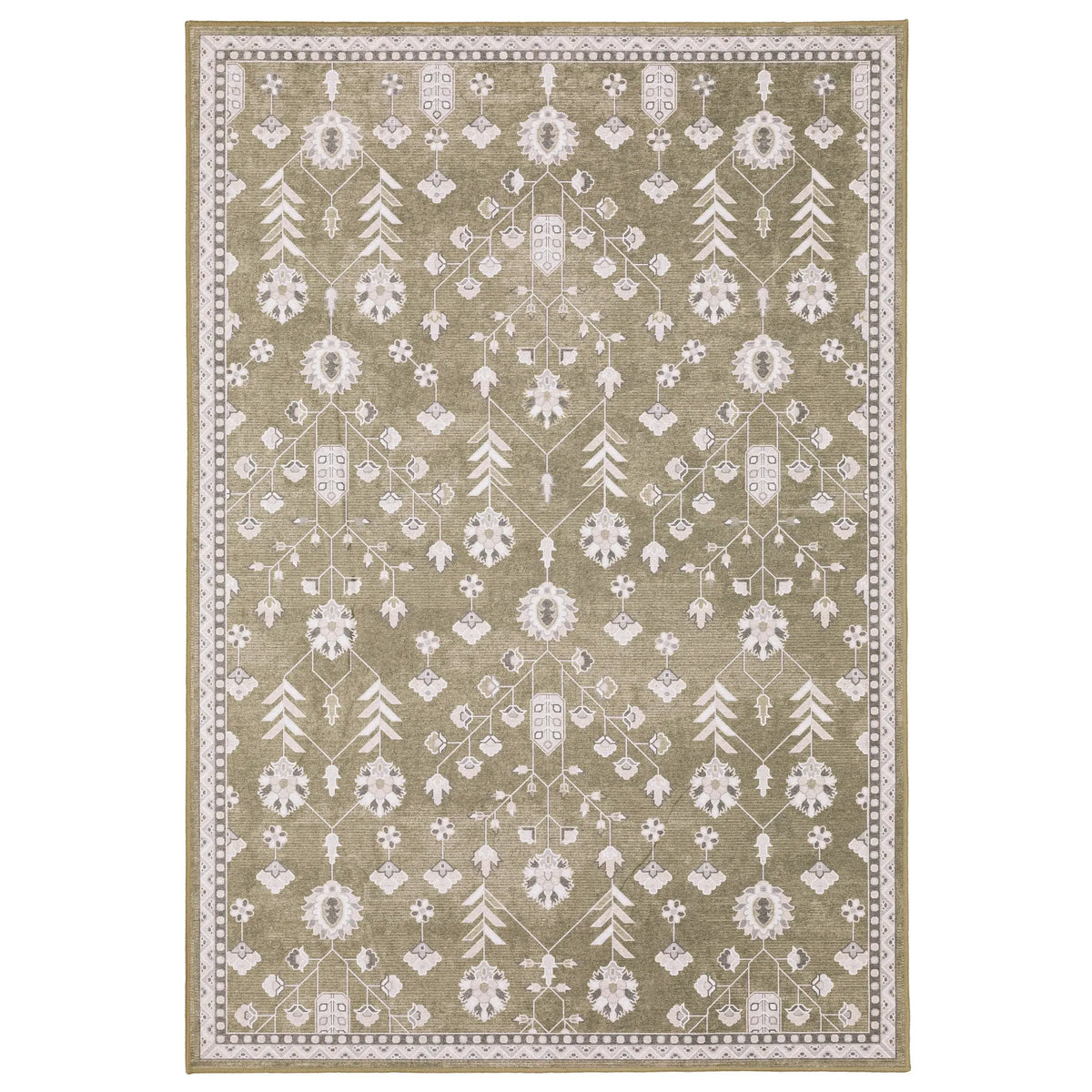 Oriental Weavers Sphinx Addison ADD07 Ivory Rugs - main flat