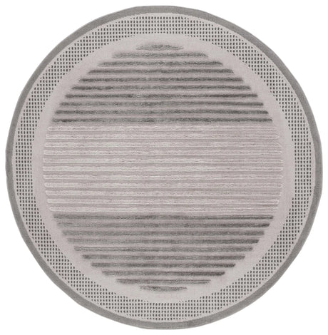 Safavieh Urban 6'-7" x 6'-7" Rug in Grey / Light Grey
