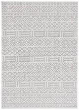 Safavieh Martha Stewart Global 4'-0" x 6'-0" Rug in Grey / Light Grey