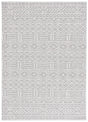 Safavieh Martha Stewart Global 4'-0" x 6'-0" Rug in Grey / Light Grey