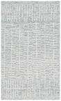 Safavieh Abstract 3'-0" x 5'-0" Rug in Light Blue / Ivory