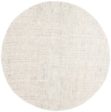 Safavieh Abstract 6'-0" x 6'-0" Rug in Light Grey / Ivory