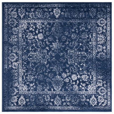 Safavieh Adirondack 5'-0" x 5'-0" Rug in Navy / Ivory