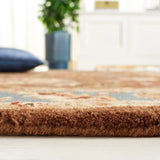Safavieh Heritage 5'-0" x 8'-0" Rug in Brown / Blue