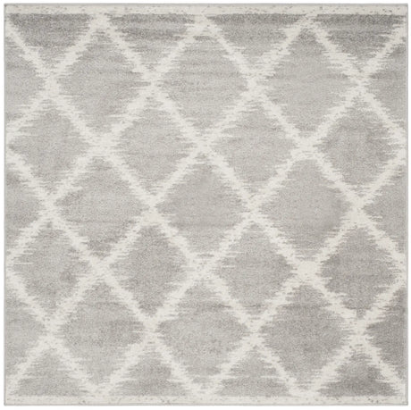 Safavieh Adirondack 6'-0" x 6'-0" Rug in Silver / Ivory