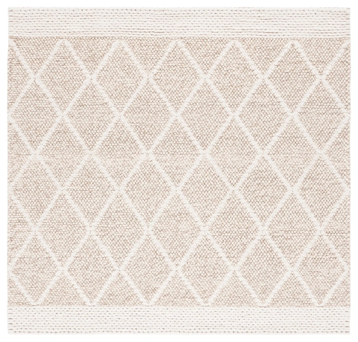Safavieh Natura 6'-0" x 6'-0" Rug in Brown / Ivory