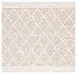 Safavieh Natura 6'-0" x 6'-0" Rug in Brown / Ivory