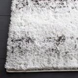 Safavieh Berber Shag 4'-5" x 6'-5" Rug in Grey / Dark Grey