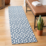 Safavieh Augustine 2'-0" x 8'-0" Rug in Navy / Light Grey