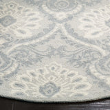 Safavieh Blossom 6'-0" x 6'-0" Rug in Light Grey / Ivory