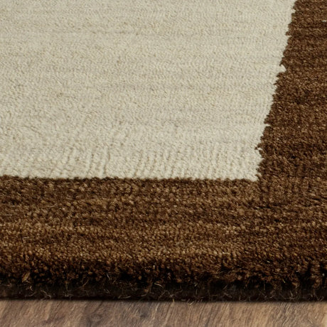 Safavieh Himalaya 2'-3" x 10'-0" Rug in Beige / Dark Brown