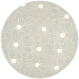Safavieh Soho 6'-0" x 6'-0" Rug in Blue / Ivory