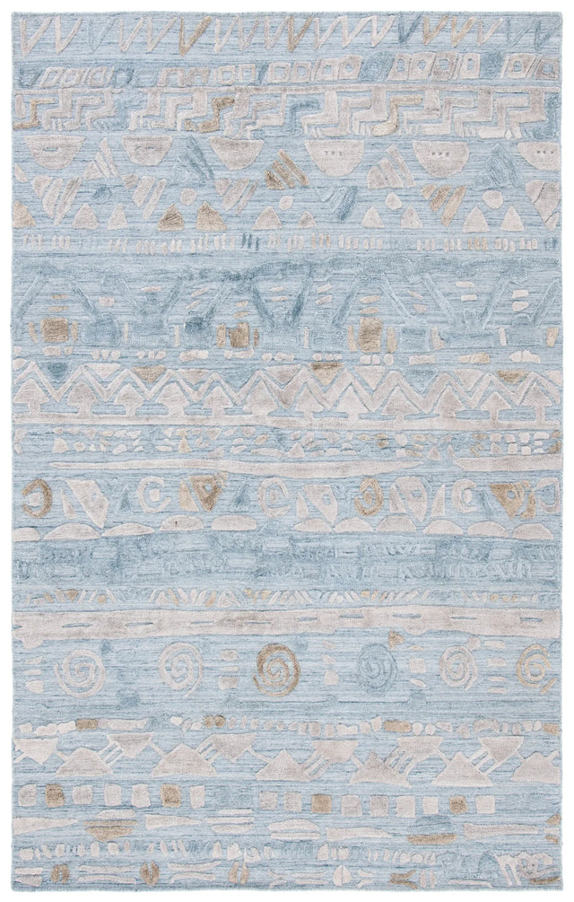 Safavieh Elements 5'-0" x 8'-0" Rug in Light Blue / Beige