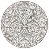 Safavieh Blossom 6'-0" x 6'-0" Rug in Black / Ivory