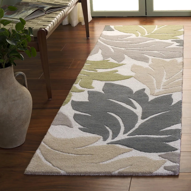 Safavieh Jardin 2'-3" x 8'-0" Rug in Ivory / Grey