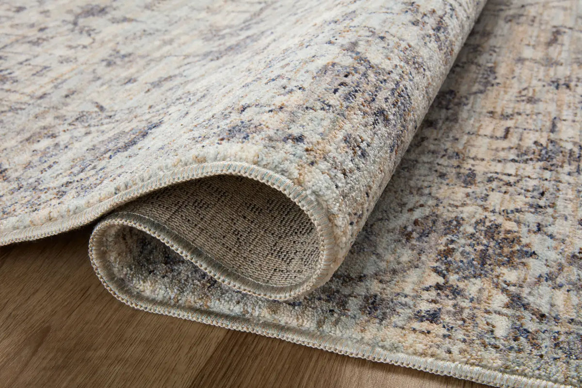 Loloi Sorrento Sor-01 Mist/Charcoal Rug - pile height