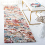 Safavieh Calista 2'-3" x 11'-0" Rug in Rust / Ivory