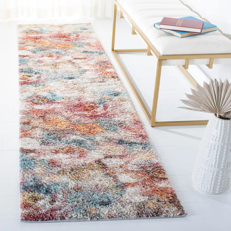 Safavieh Calista 2'-3" x 11'-0" Rug in Rust / Ivory