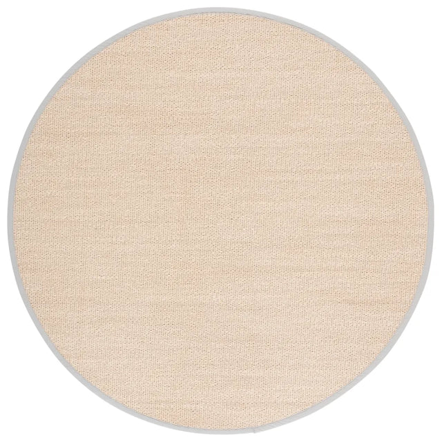 Safavieh Natural Fiber 6'-0" x 6'-0" Rug in Marble / Beige