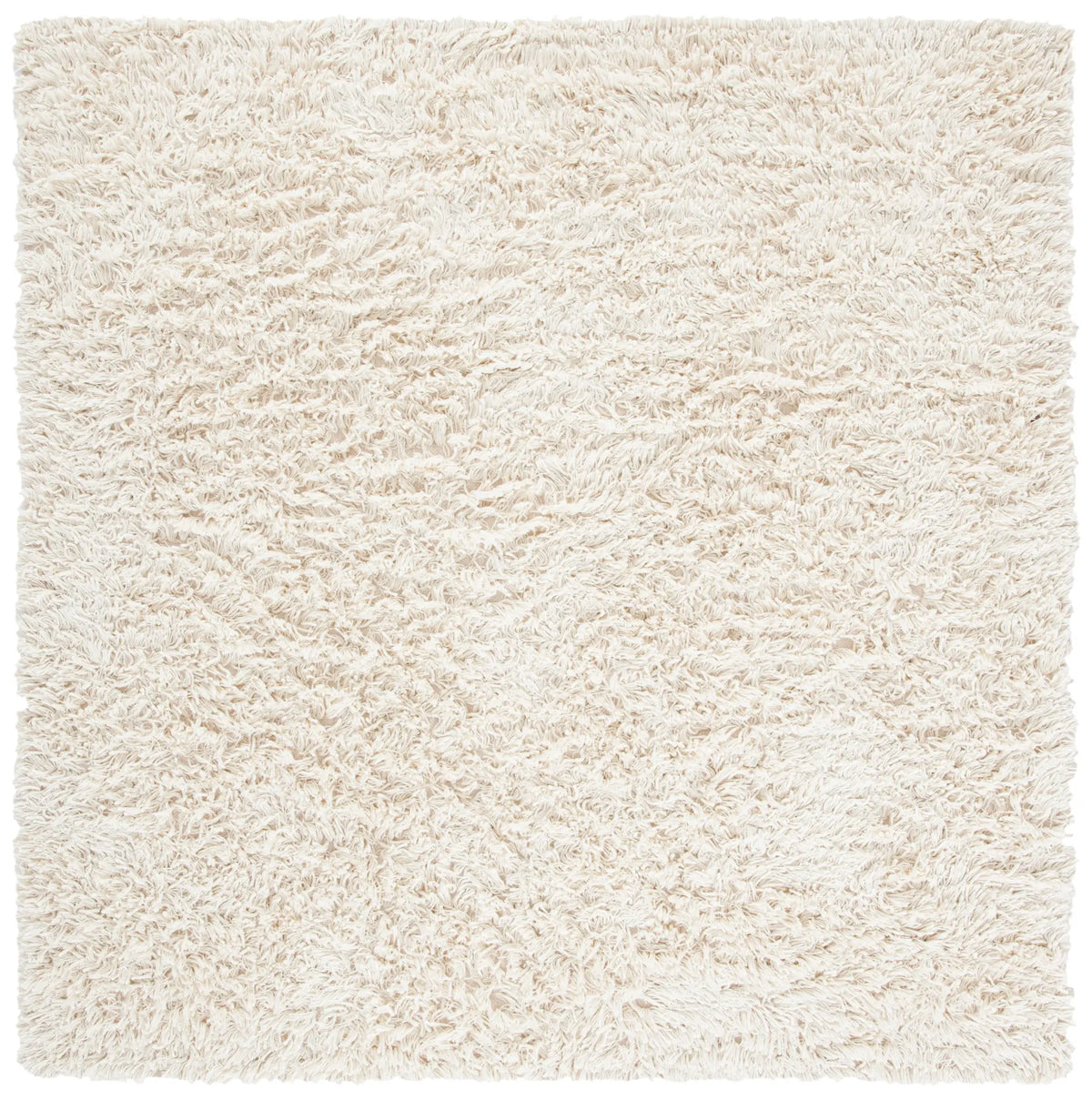 Safavieh Shag 6'-0" x 6'-0" Rug in Ivory